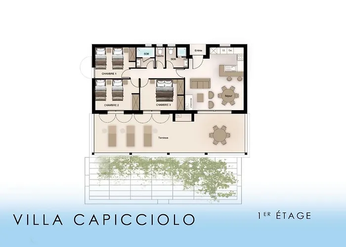 Valinco Capicciolo Vue-proche Mer-piscines Villa *